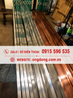 Đồng thanh đỏ mạ thiếc
